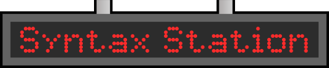 Syntax Station